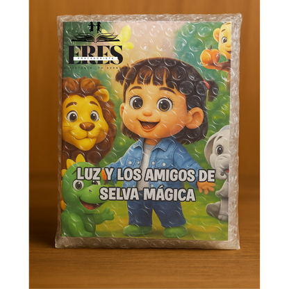 📘Cuento Personalizado Bilingüe Español–Inglés – Un Héroe, Dos Idiomas, Una Gran Aventura